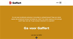 Desktop Screenshot of gaffert.nl