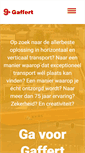 Mobile Screenshot of gaffert.nl